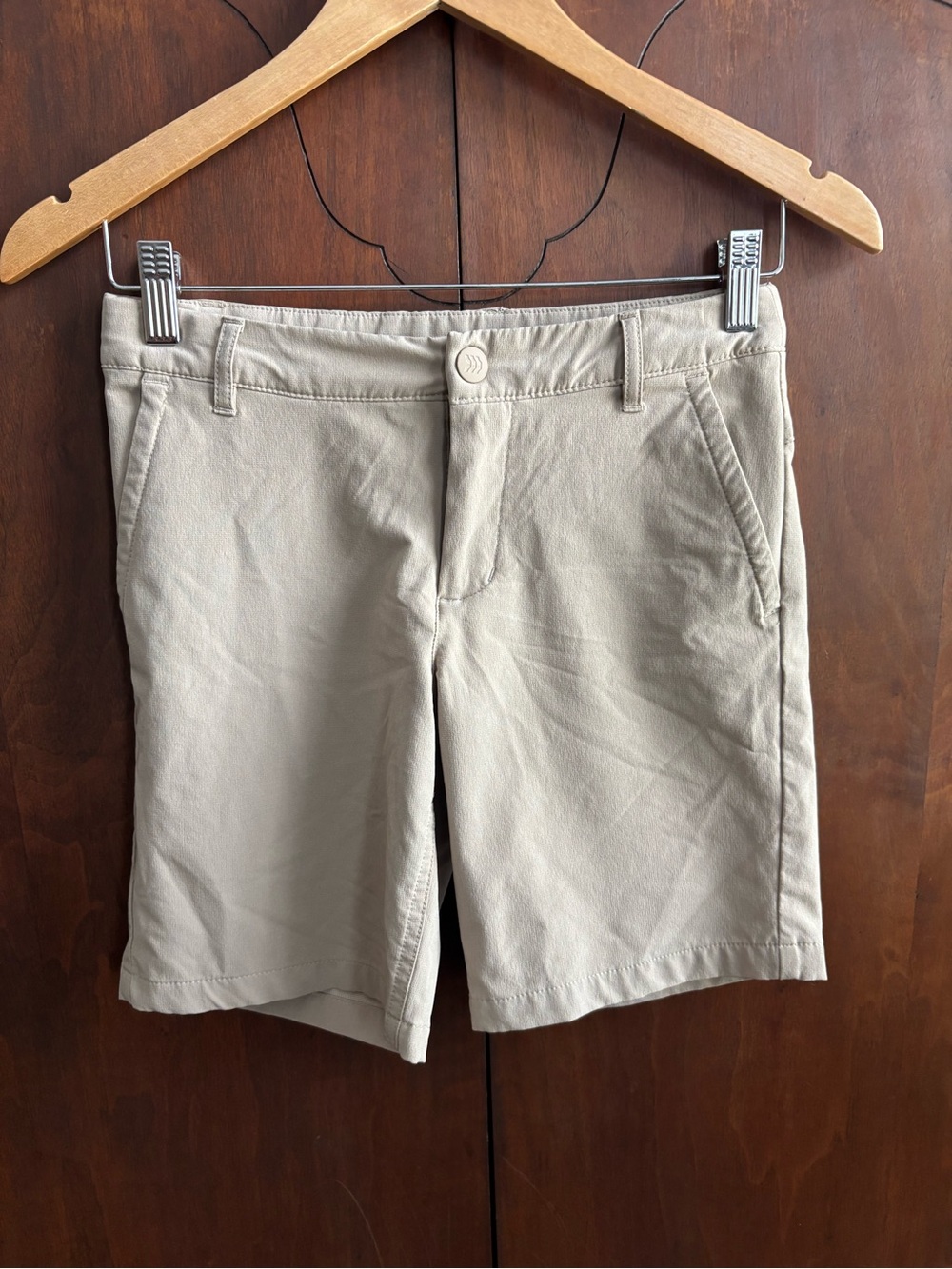 Boys Beige Shorts - performance material M